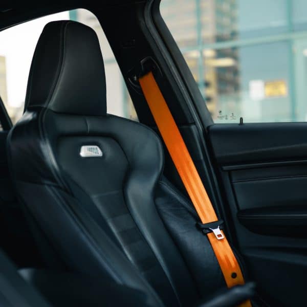 Orange Seat Belt